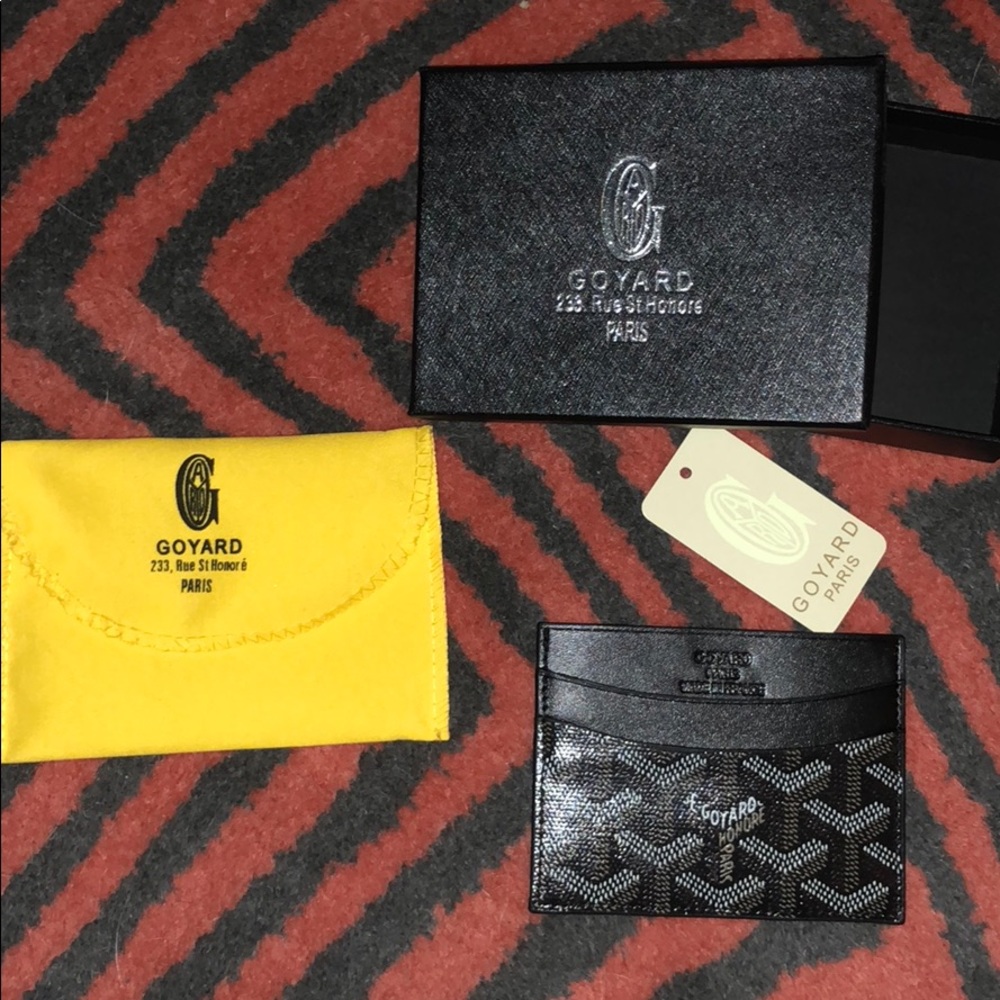 Goyard card holder